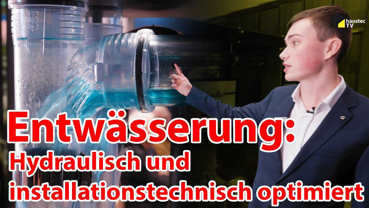 SHK+E Essen | Innovative Entwässerung: Geberit Silent Pro Supertube