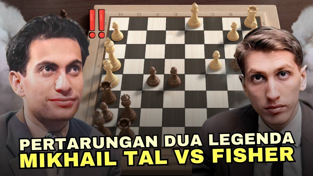 KETIKA MIKHAIL TAL TANPA AMPUN MEMBANTAI FISHER MUDA - Mikhail Tal vs Bobby Fischer 1959