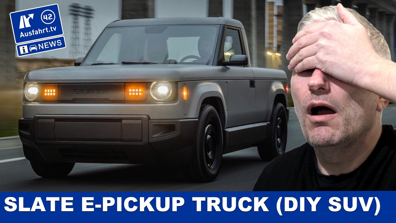 Slate Elektro-Pickup aus den USA mitfinanziert durch Amazon Gründer Jeff Bezos | AusfahrtTV News