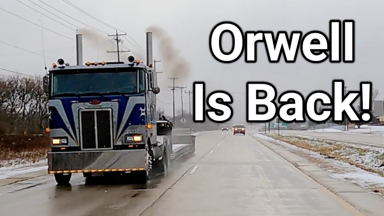 Getting Orwell The Cabover Back After 2 Months Away
