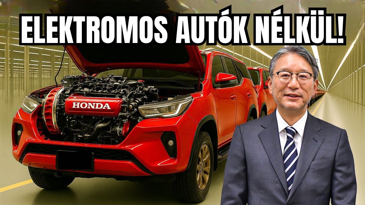 Honda Vezérigazgatója: Ez Az Új Hibrid Motor 2026-Ban Felmossa A Padlót Az Összes Elektromos Autóval