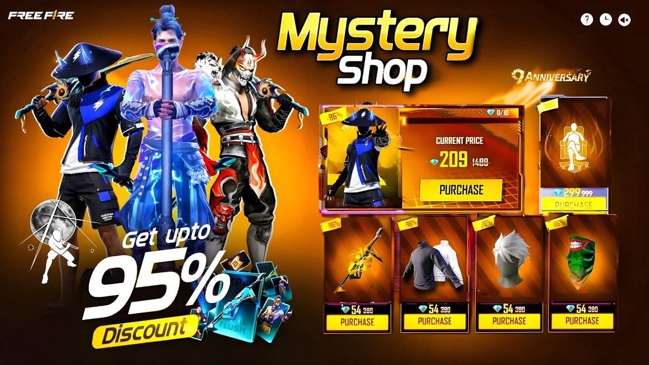 Poker Mp40 💥 Next Mystery Shop Event Ff 🤯🥳| free fire new event | ff new event | new event ff