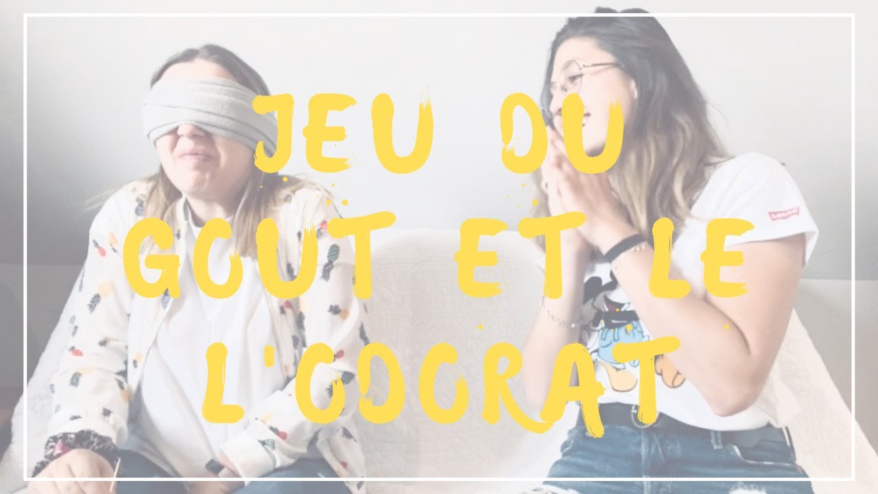 Jeu du goût et de l'odorat !!!
