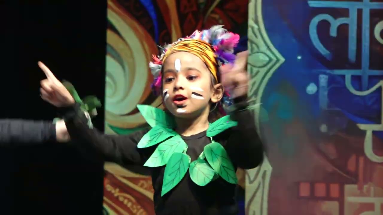 Cuteness Overloaded! 🐯🌿 Jungle Dance by Playway & Nursery | Dharini 2025–26