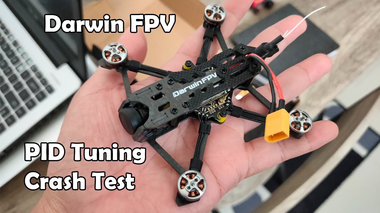 Drone Kecil 2S Balap DarwinFPV Tiny Ape - Bonus Tuning PID Dan Crash Test 😆👍