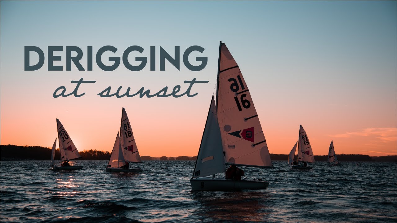 Derigging at Sunset