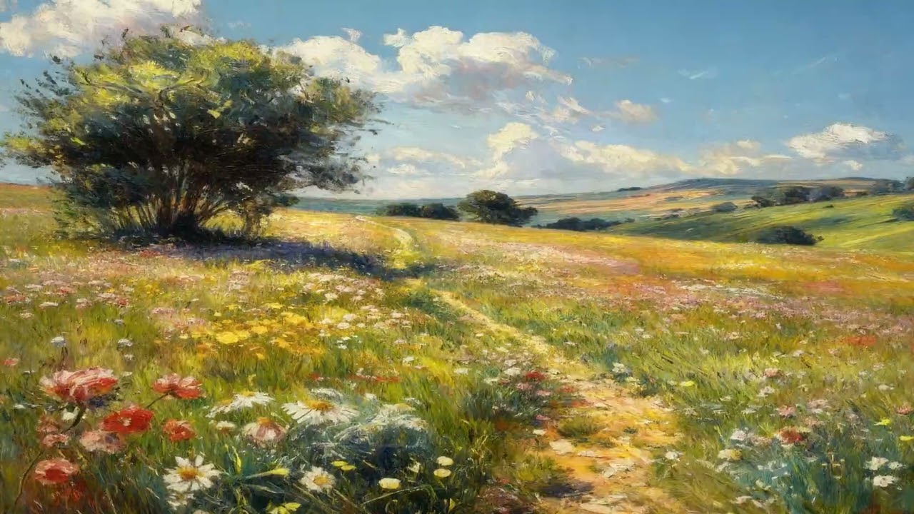 Falling Petals of Silence