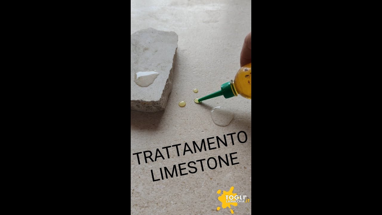 TRATTAMENTO MARMO (LIMESTONE SAN PIETRO) - Sembra Facile - Togli la Macchia