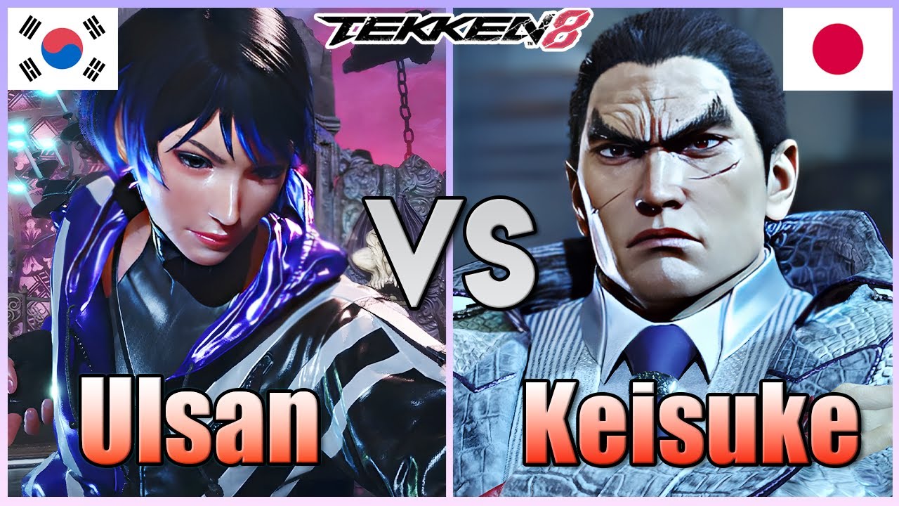 Tekken 8  ▰  KDF Ulsan (#1 Reina) Vs Keisuke (#1 Kazuya) ▰  Epic Ranked Matches!