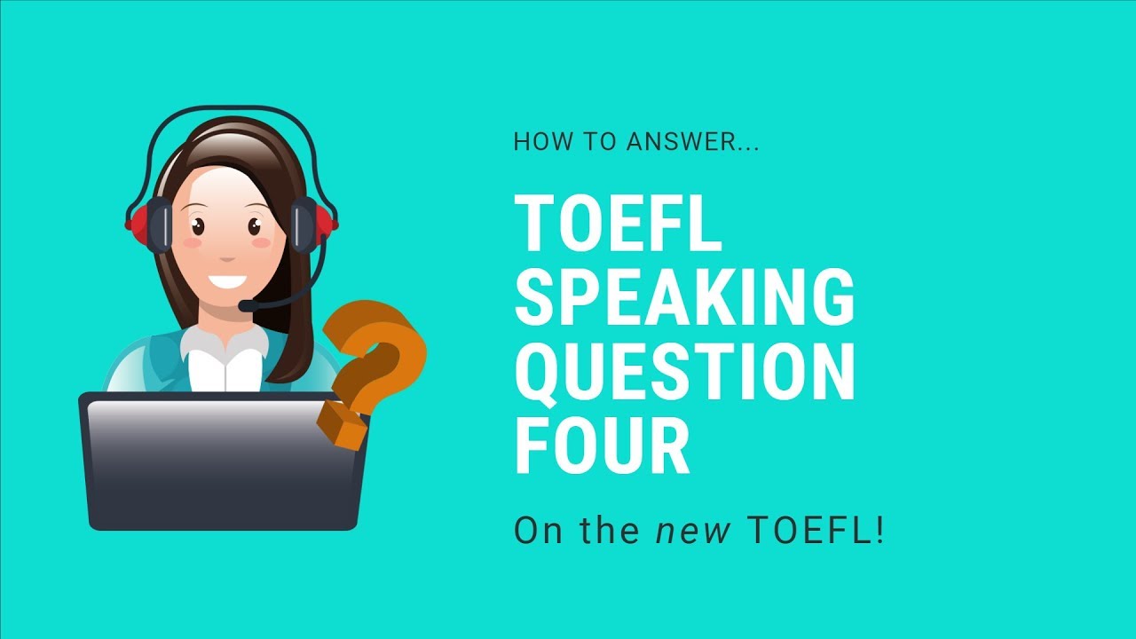The New TOEFL - Speaking Question 4 (2019) Academic Lecture