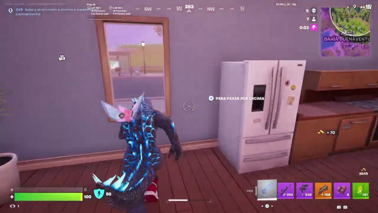 Fortnite south park victoria con godzilla con jordan.Jajajaja