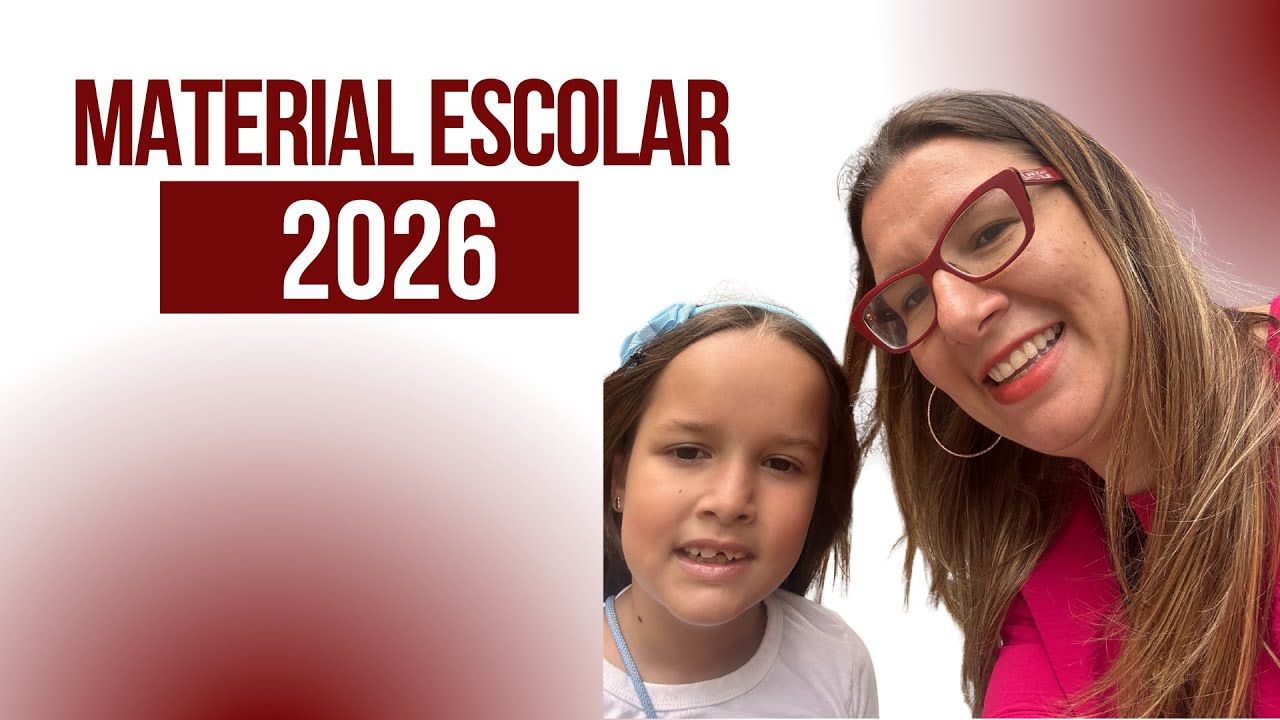 Organizando o MATERIAL ESCOLAR 2026 da Minha Filha Laís  2º ANO | KALINKA CARVALHO
