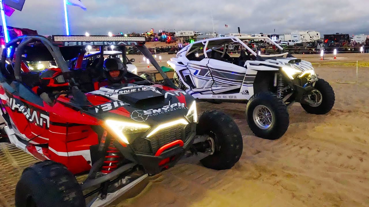 Short course races at Utv takeover! Drag races group rides!