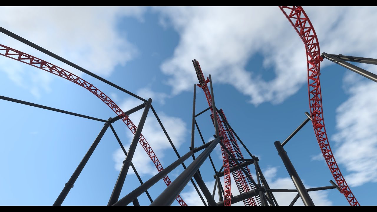 No Limits Coaster 2 - WIP Tilt Launched Coaster
