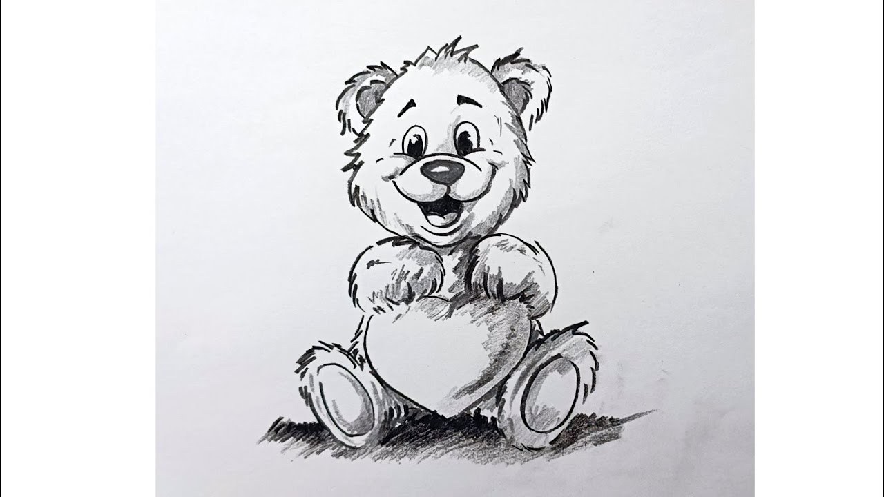 EASY BEAR DRAWING