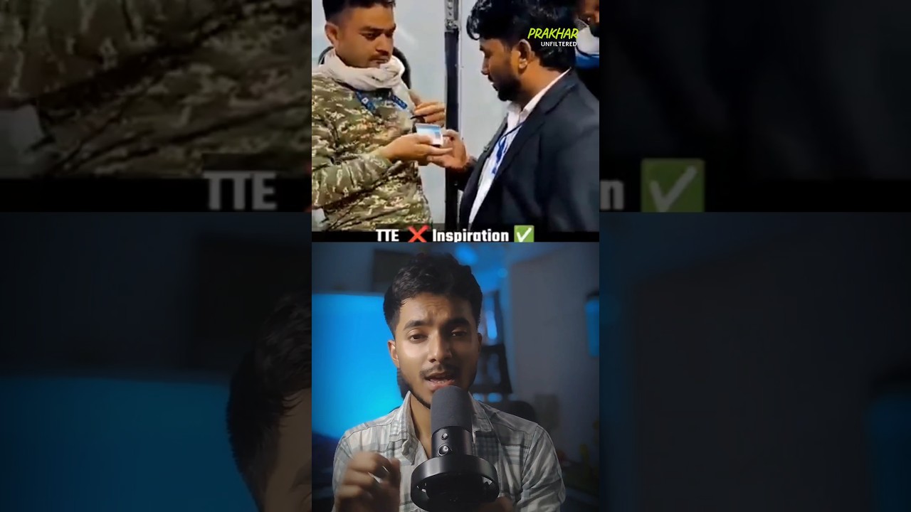 What the TTE Did for the Army Jawans ❤️🇮🇳 | Emotional Train Story #shorts #emotional #army