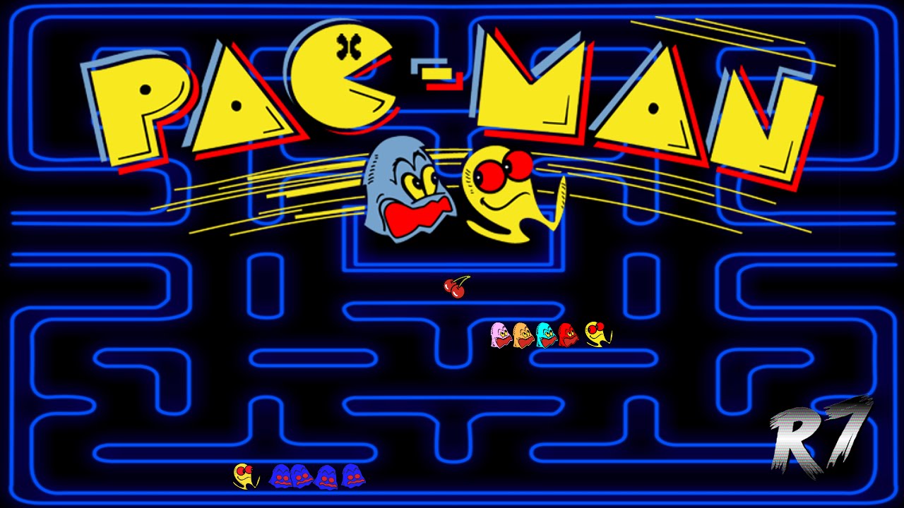 Pac-Man | 1980 | Arcade | Gameplay | HD 720p 60FPS