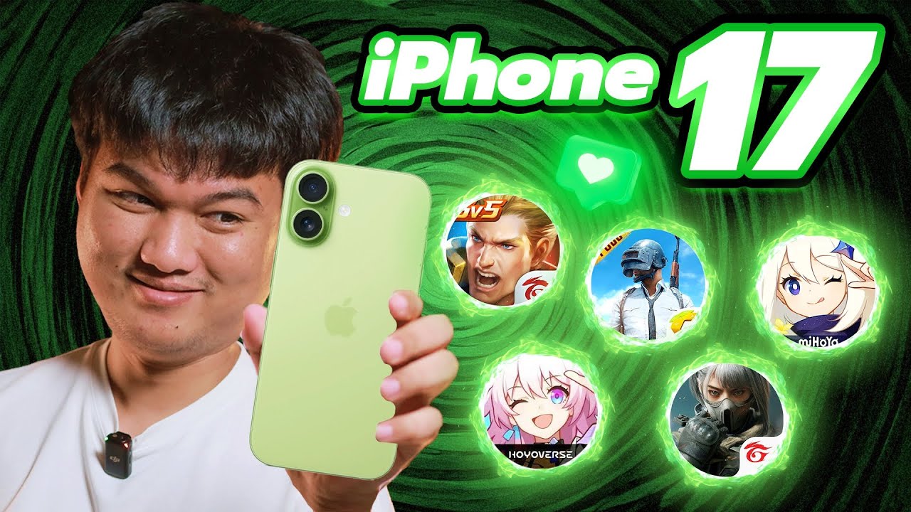 เทสเกม iPhone 17 ดีที่สุดในรุ่นธรรมดาที่เคยเล่นมา จอ 120Hz กับชิป A19 เอาอยู่ทุกเกม !!