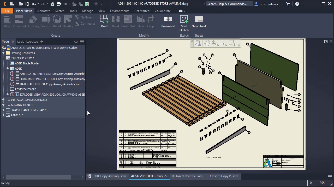 Autodesk Inventor - Wsp&oacute;łpraca z Autodesk Revit