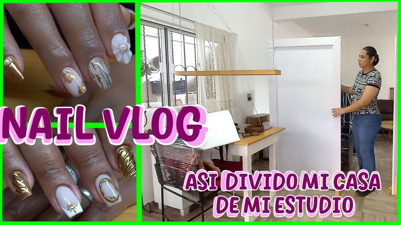 Mi dia como Manicurista, así DIVIDO MI CASA de mi ESTUDIO