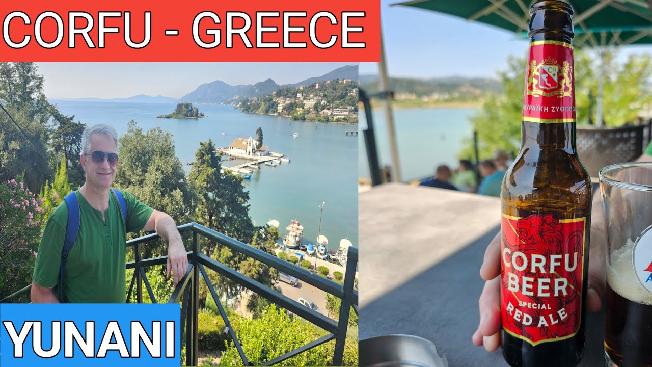 CORFU GREECE WALKING TOUR IN THE SUMMER 2025