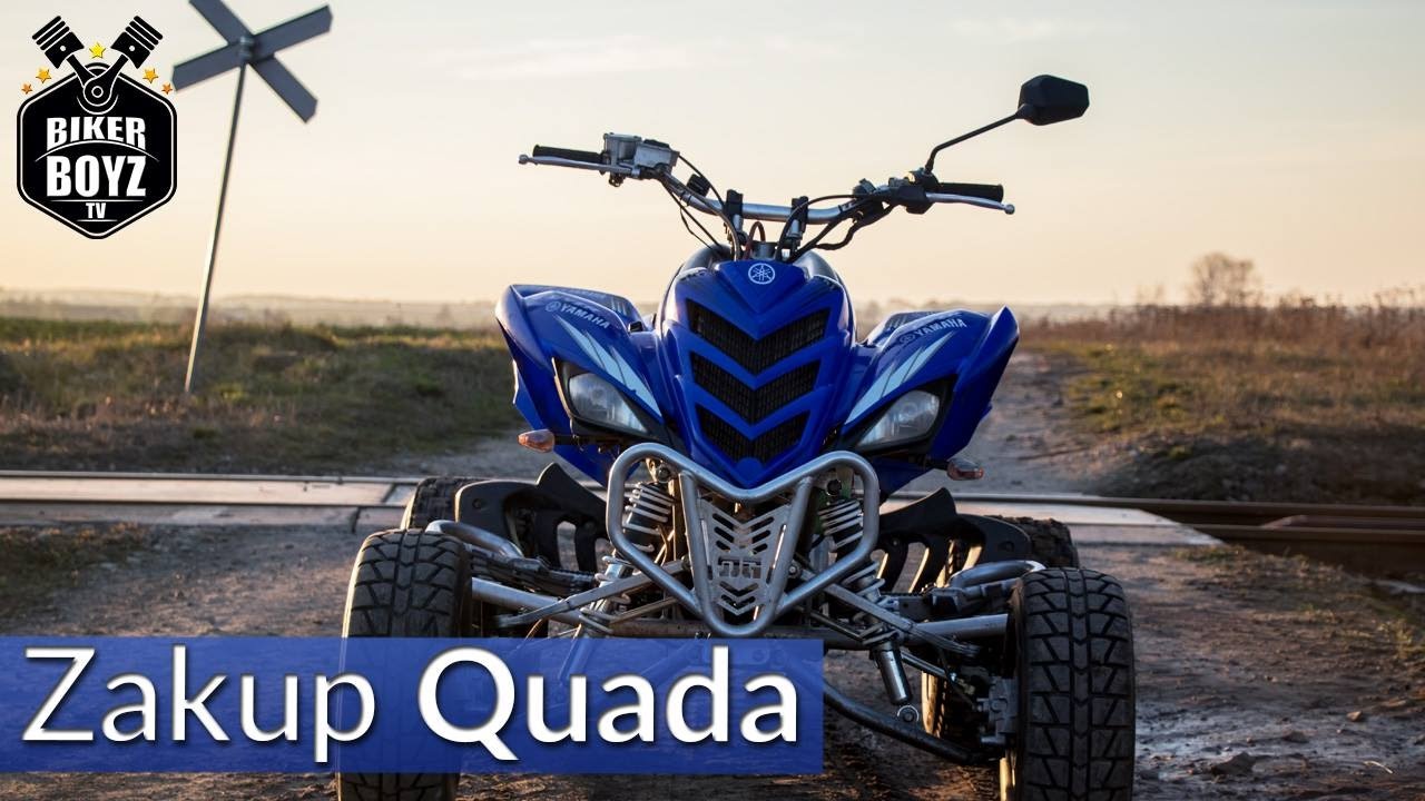 QuadVlog #18 - Zakup Quada, Driftujący Wariat, Raptor Amfibia - Yamaha Raptor 700