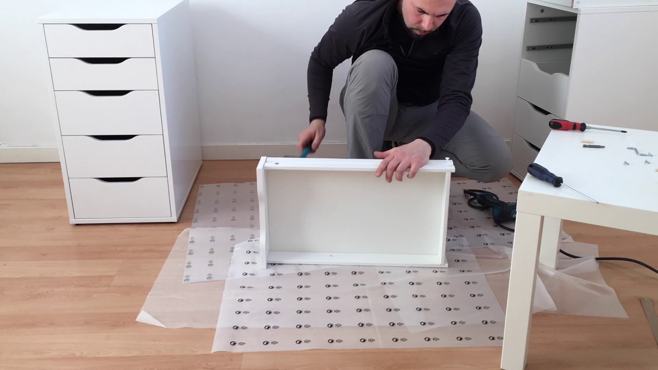 IKEA ALEX/LINNMON -- ASSEMBLING TIMELAPSE