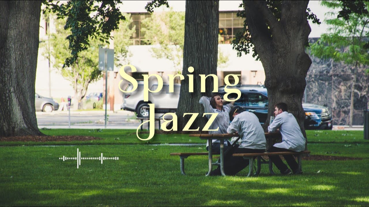 🌸 🌿 아무 생각 없이 듣기 좋은 재즈| Spring Cafe Acoustic Jazz