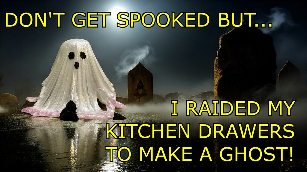 61 I Made a Spooky Resin Ghost