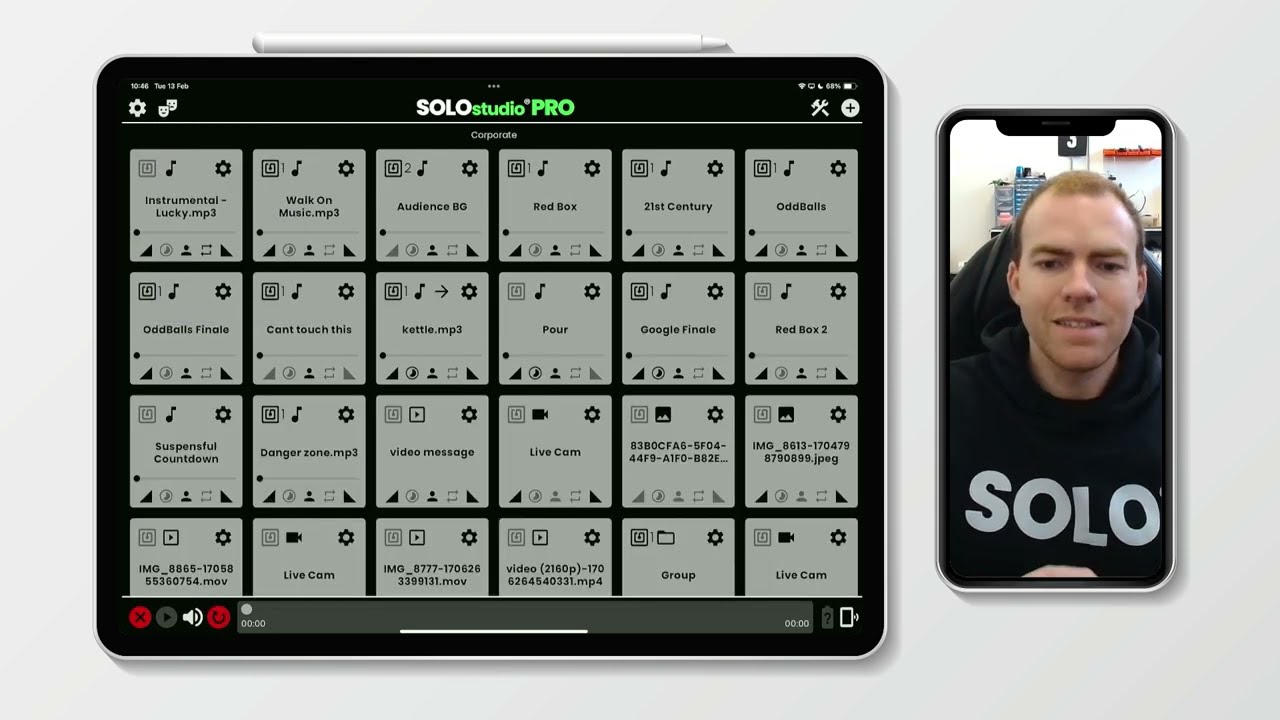 Master Group Reset in SOLOstudio&reg; PRO