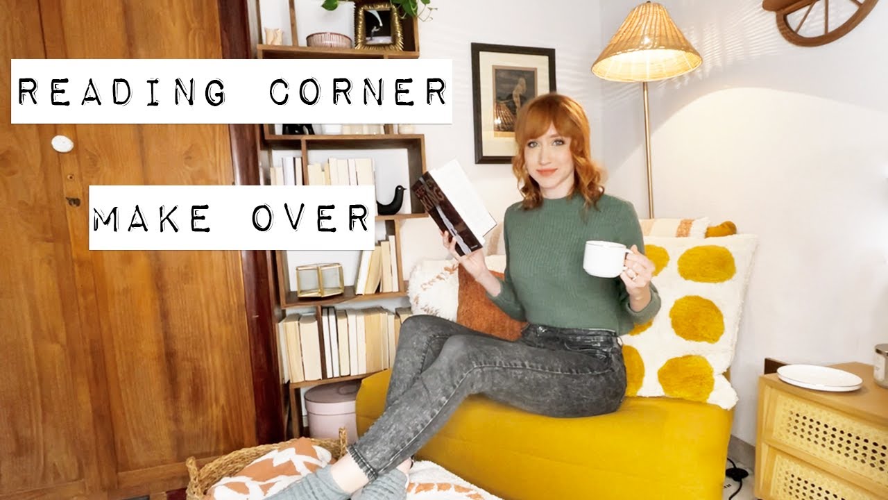 Reading Corner MAKEOVER! L'angolo da lettura a casa PERFETTO