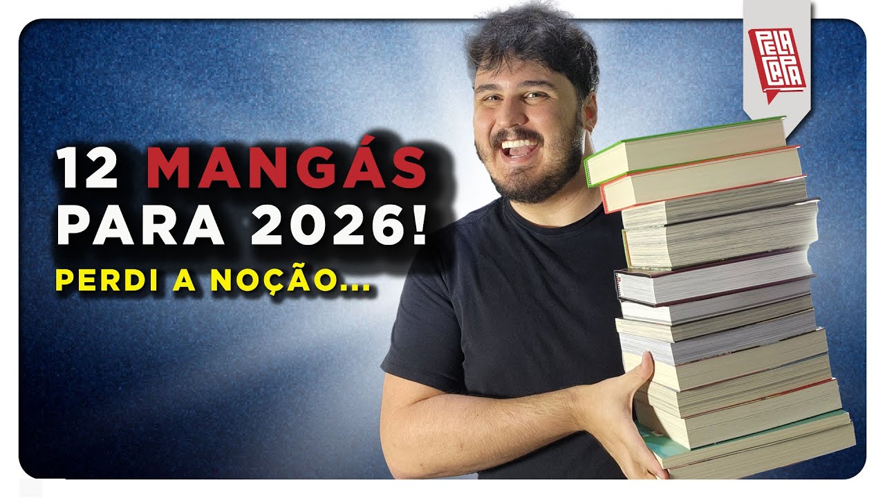 12 MANGÁS PARA 2026 (SIM, MAIS METAS! 📚📖😵‍💫) | Pela Capa