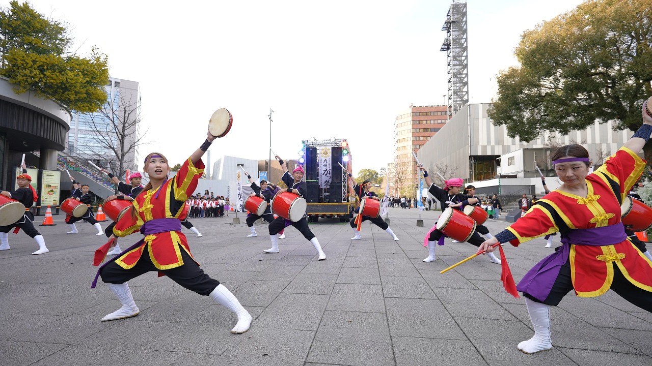琉球國祭り太鼓 📍九州がっ祭 (くまもと街なか広場南側会場) 2026-03-20T16:48