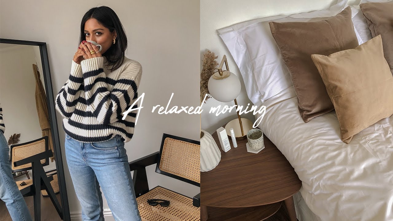 A RELAXED MORNING | LIFE AT HOME & SKINCARE ROUTINE