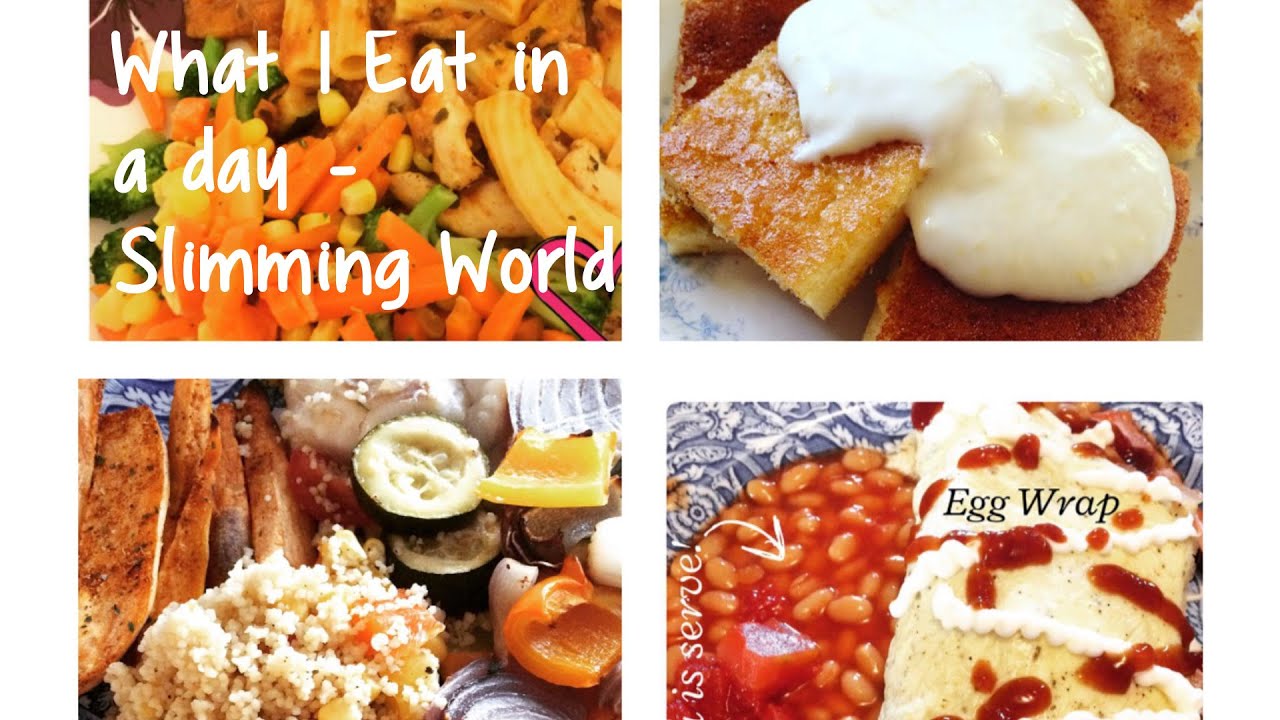 What I eat in a day - Slimming World