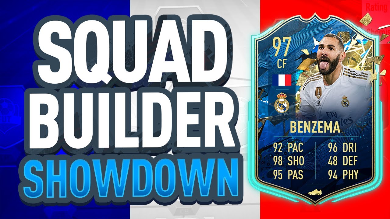 FIFA 20 SQUAD BUILDER SHOWDOWN 🔒 ИЗДАНИЕ!!! 97 РЕЙТИНГОВ TOTS BENZEMA!!! (FIFA 20 TOTS)