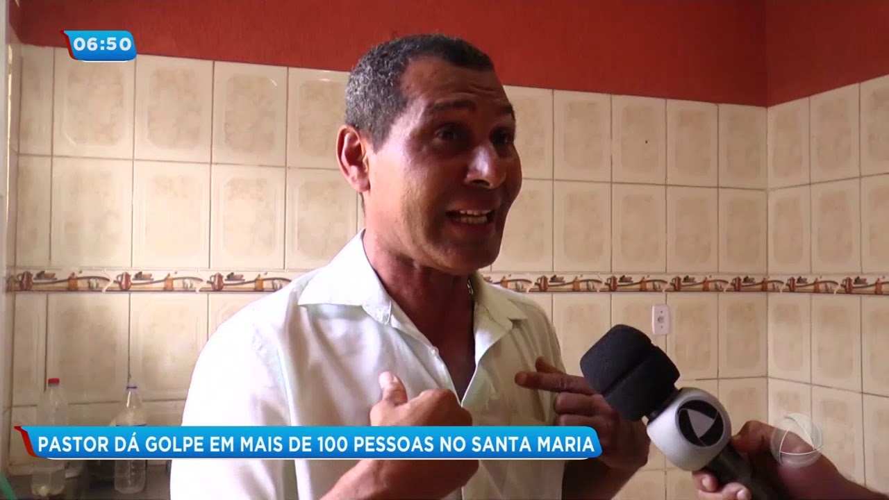 Pastor aplica golpe em mais de cem pessoas- Balanço Geral Manhã