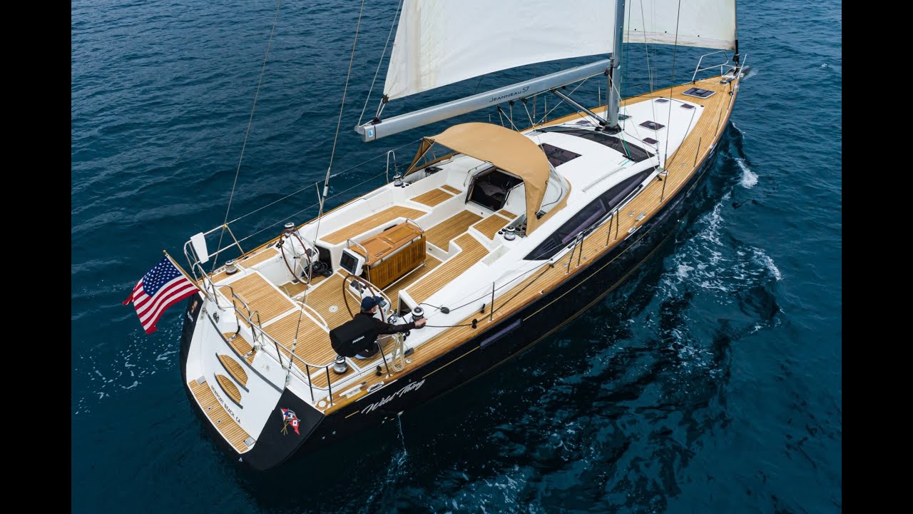 Jeanneau Yacht 57 Sailboat Video Walkthrough By: Ian Van Tuyl Yacht Specialist California Broker