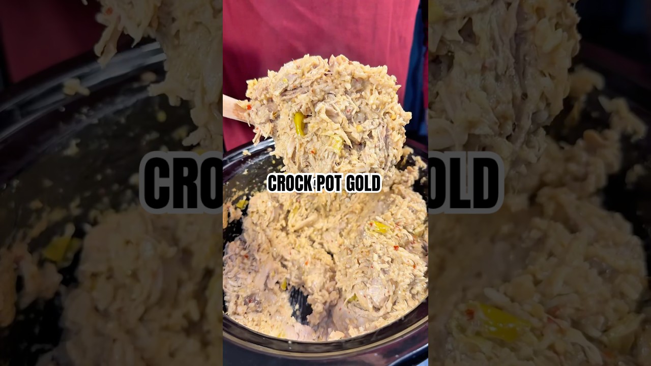 Mississippi Chicken & Rice - Slow Cooker Heaven
