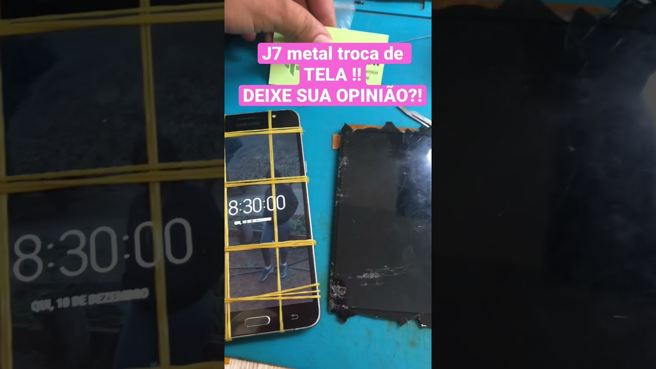 J7 metal como troca tela #xiaomi #samsung #iphone #cursodecelular #vendanainternet