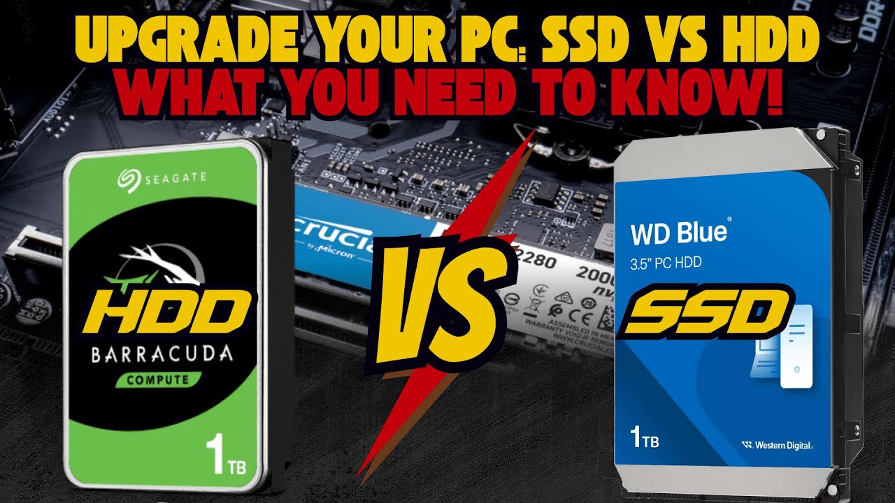 Upgrade Your PC: SSD vs HDD What You NEED to Know! | In Telugu