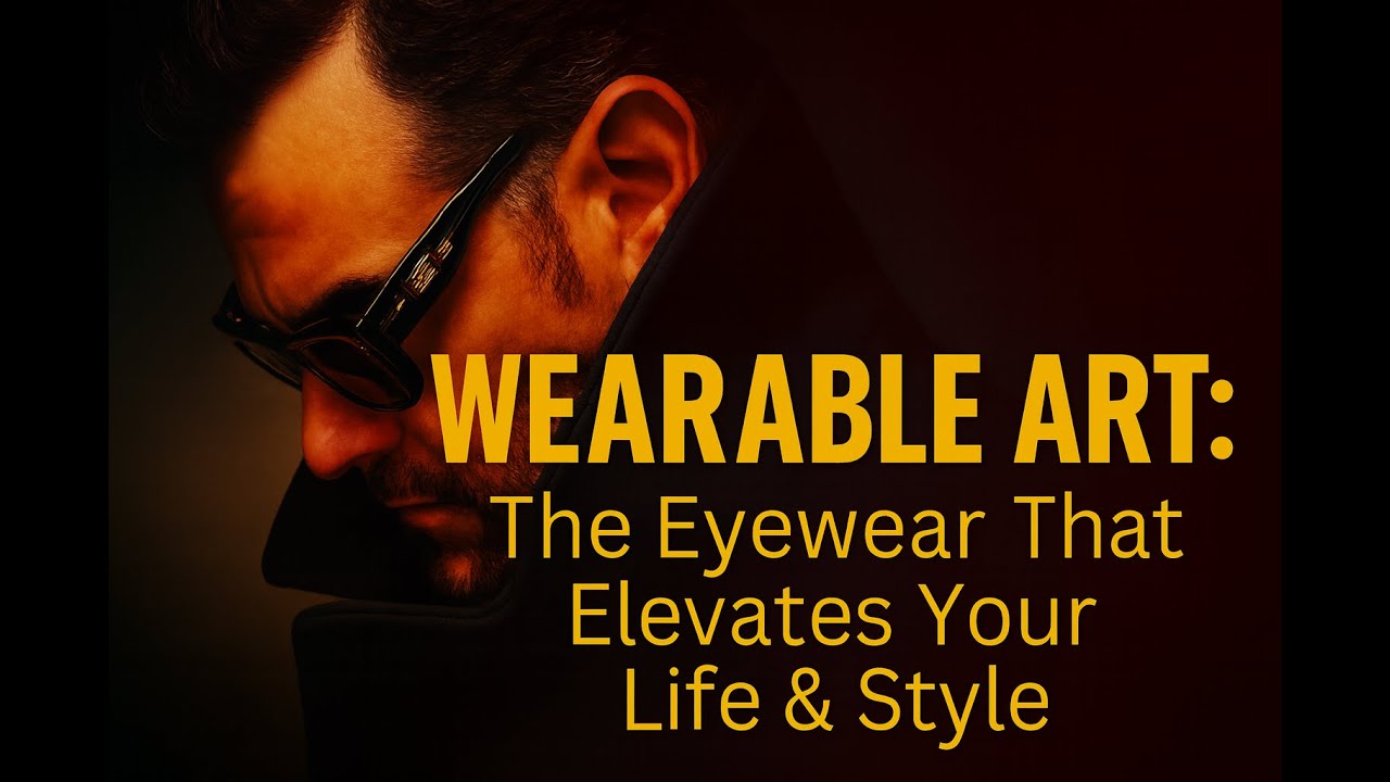 Wearable Art: The Eyewear That Elevates Your Life & Style