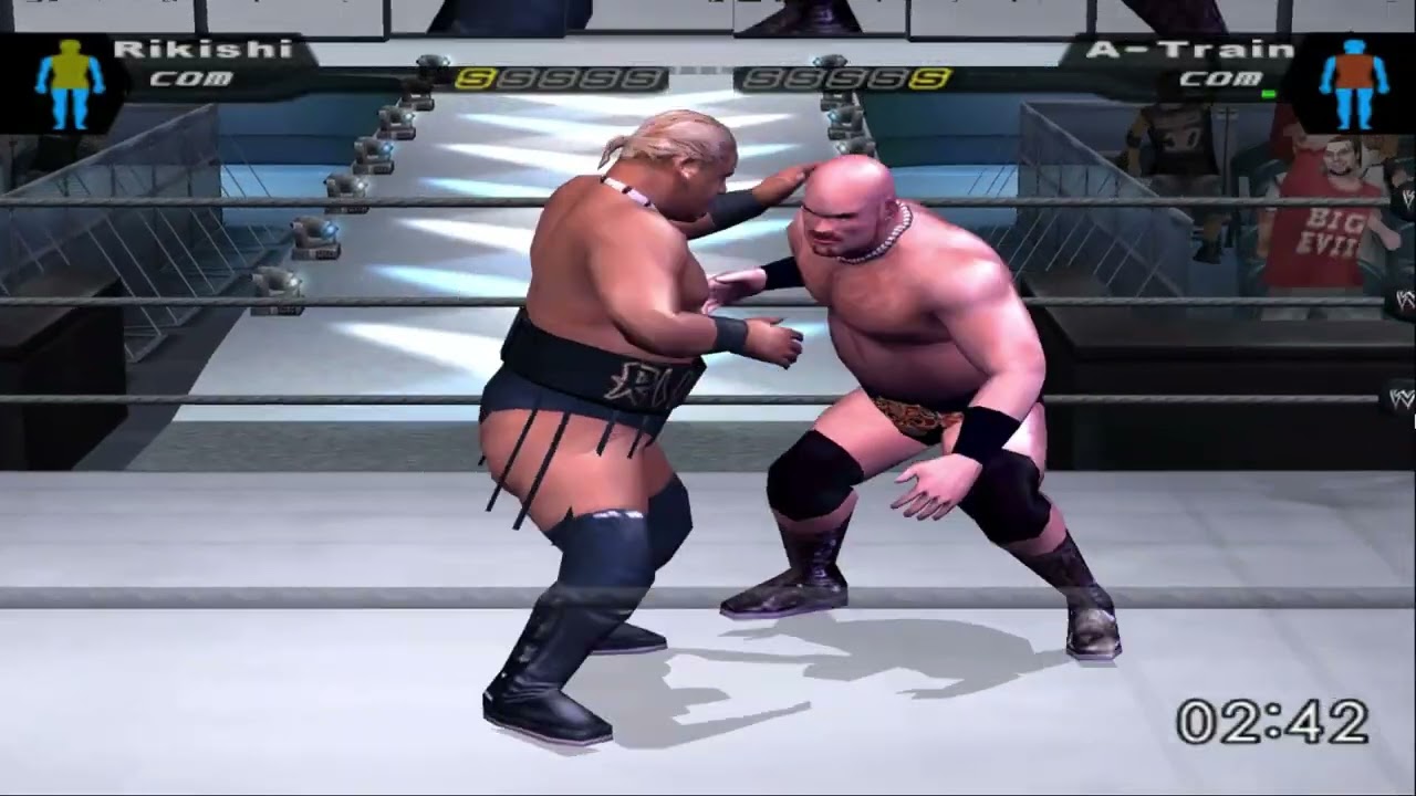 FULL Rikishi VS A Train | WWE SmackDown! HCtP #nostalgia  #ps2  #wwetiktok #smackdown #smackdownlive
