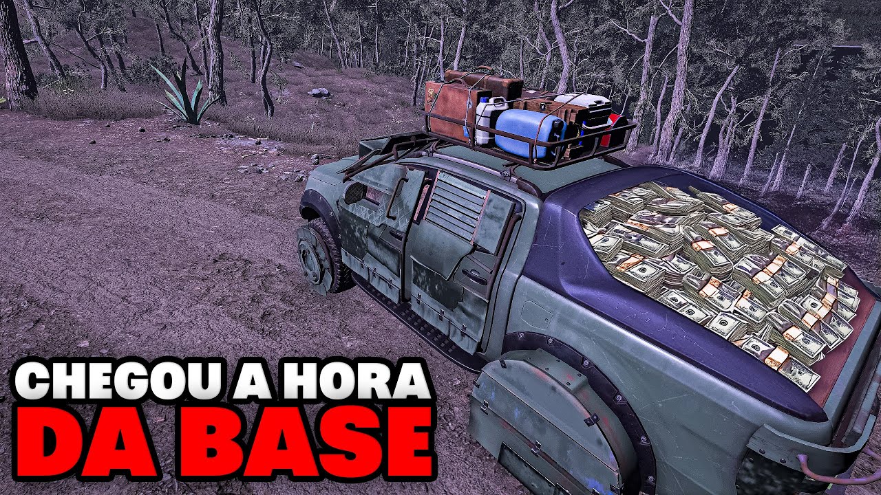 CHEGOU O DIA DE CONSTRUIR A BASE, ENCONTREI O MELHOR LUGAR 😱 | SCUM