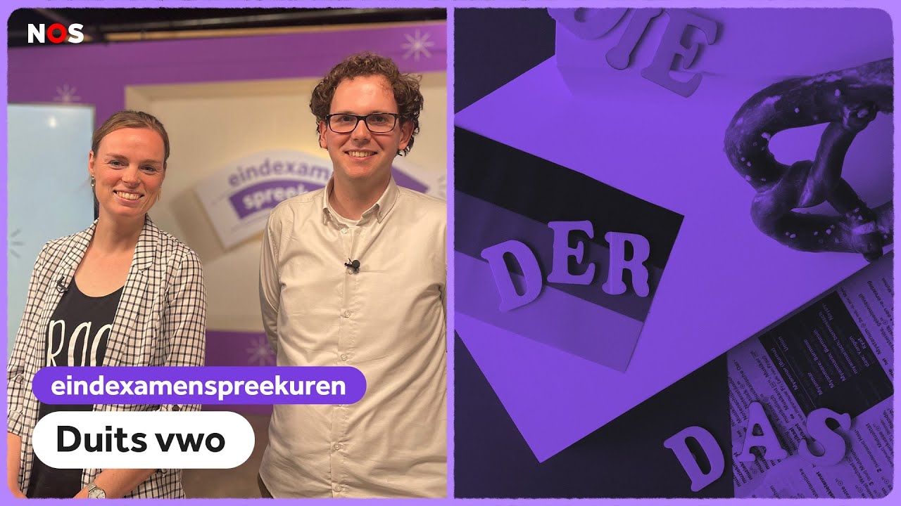 Examenspreekuur Duits vwo met Kees en Danique