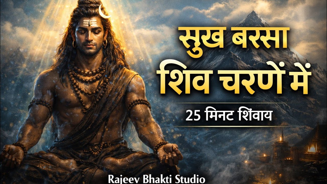 मन डूबा शिव भक्ति में | भावुक शिव भजन | ॐ नमः शिवाय Rajeev bhakti studio 