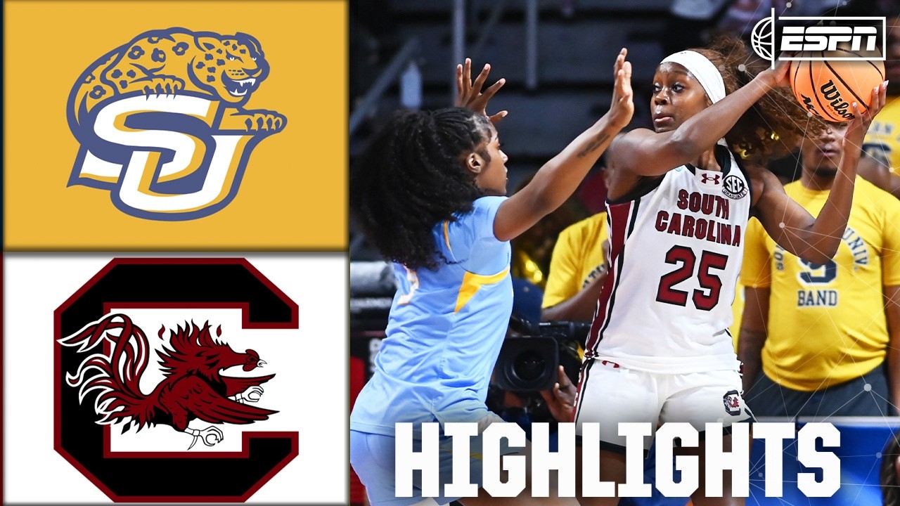 Round of 64: Southern Jaguars vs. South Carolina Gamecocks | Full Game Highlights | NCAA Tournament