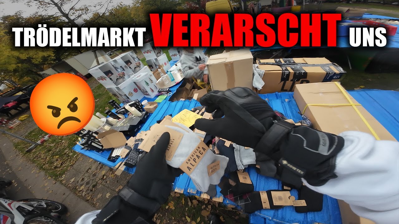 WIR WURDEN VOM TRÖDELMARKT GESCHMISSEN