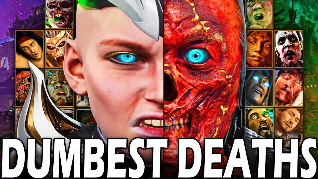 The Dumbest Mortal Kombat Deaths...