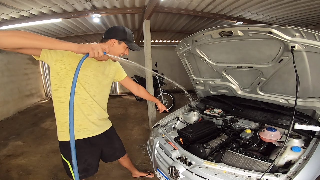 APRENDA A LIMPAR O MOTOR EM CASA COM ÁGUA SEM DAR PROBLEMA!